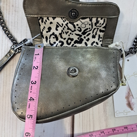 Jessica Simpson Connie Crossbody Bag with Belt loops, Wristlet loop - Picture 5 of 10